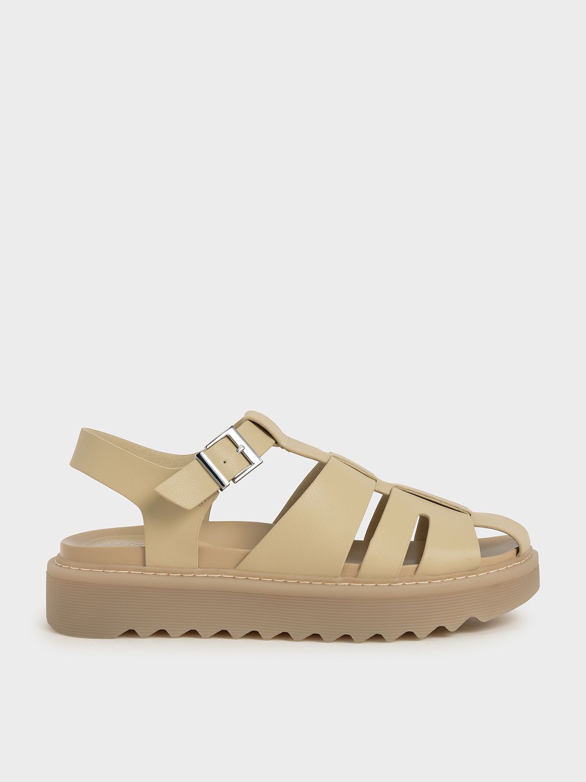 Cut-Out Sports Sandals | CHARLES & KEITH (US)