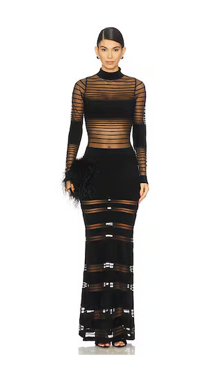 Johanne Dress in Black | Revolve Clothing (Global)