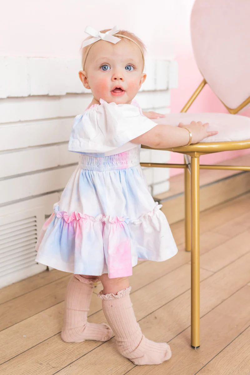 Baby Cotton Candy Dress Set | Ivy City Co