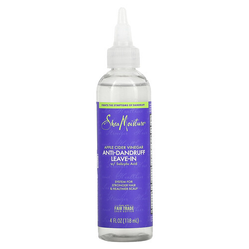 SheaMoisture, Anti-Dandruff Leave-In, Apple Cider Vinegar, 4 fl oz (118 ml) | iHerb