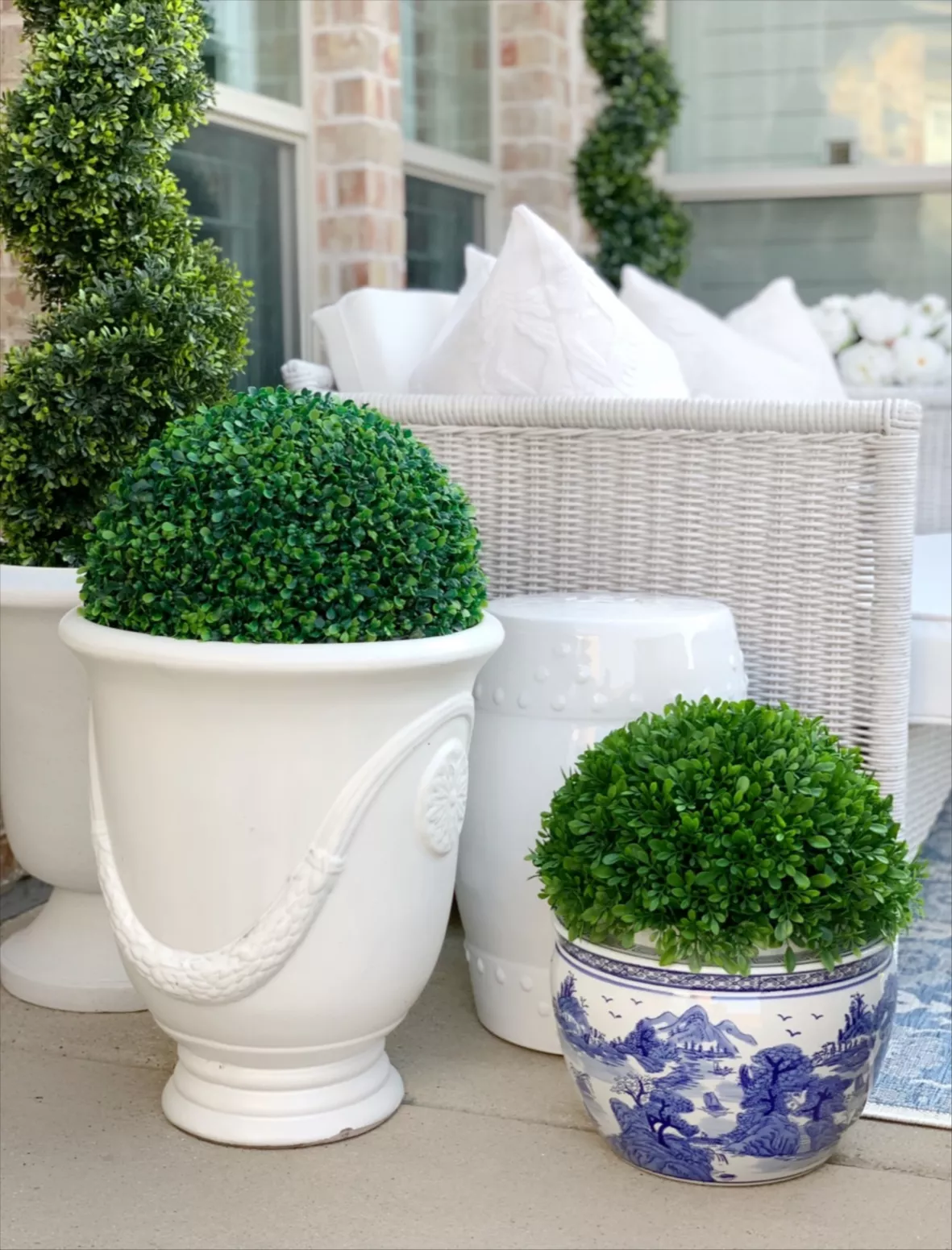 Boxwood Greenery Balls curated on LTK