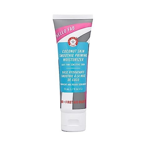 First Aid Beauty Hello FAB Coconut Skin Smoothie Priming Moisturizer, 2-in-1 Moisturizer and Make... | Amazon (US)