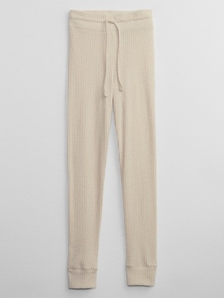 Brushed Waffle-Knit PJ Leggings | Gap Factory