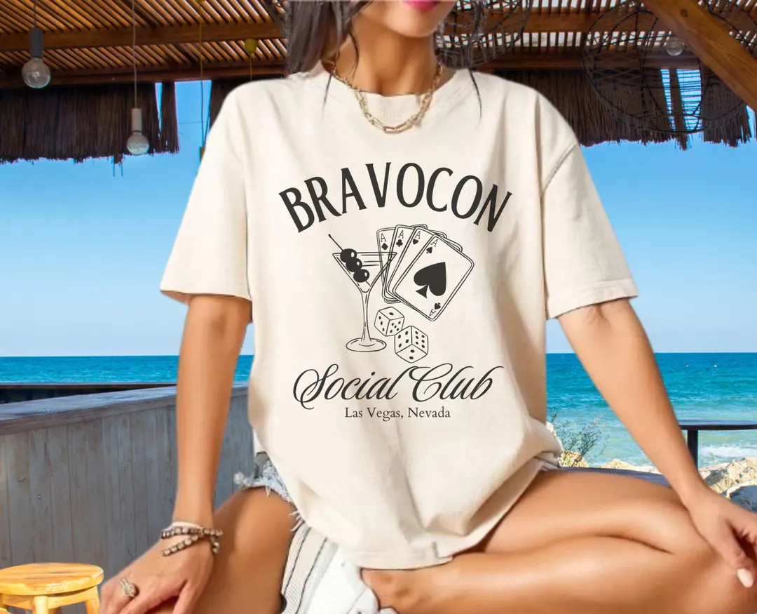 Fun Bravocon Social Club 2025 Las Vegas | Real Housewives shirt | bravo shirt | Bravo merch RHO g... | Etsy (US)