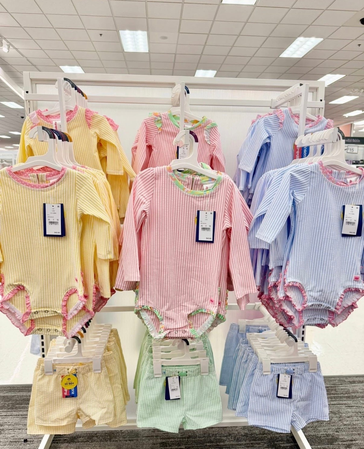 RUFFLE BUTT is at TARGET and ON SALE🤍🤍

#LTKSwim #LTKSaleAlert #LTKBaby
