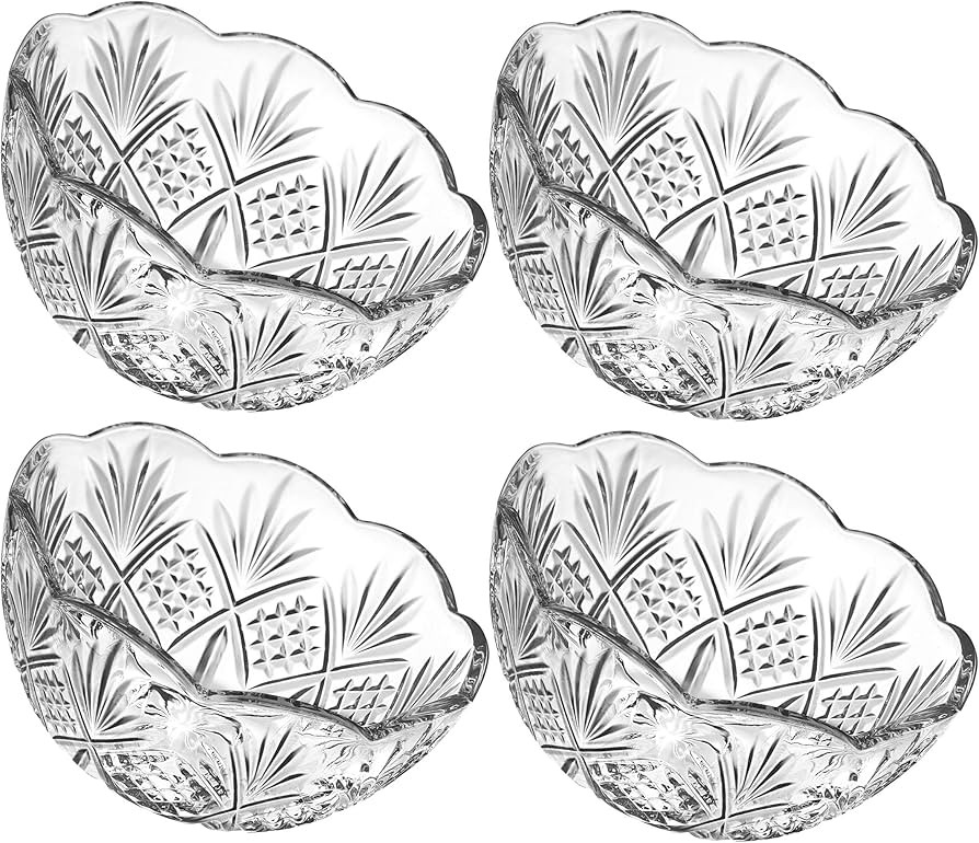 Godinger Dublin Candy Bowls Dish - Set of 4 | Amazon (US)