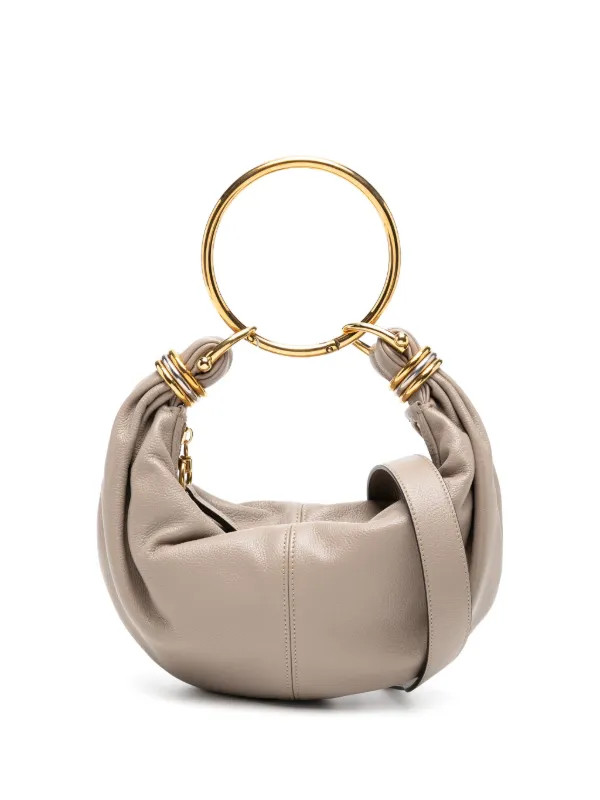 Chloé Small Bracelet Hobo Shoulder Bag | Neutrals | FARFETCH | Farfetch Global
