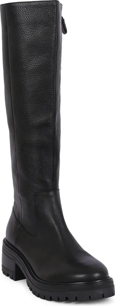 Brandon Lug Sole Knee High Boot (Women) | Nordstrom