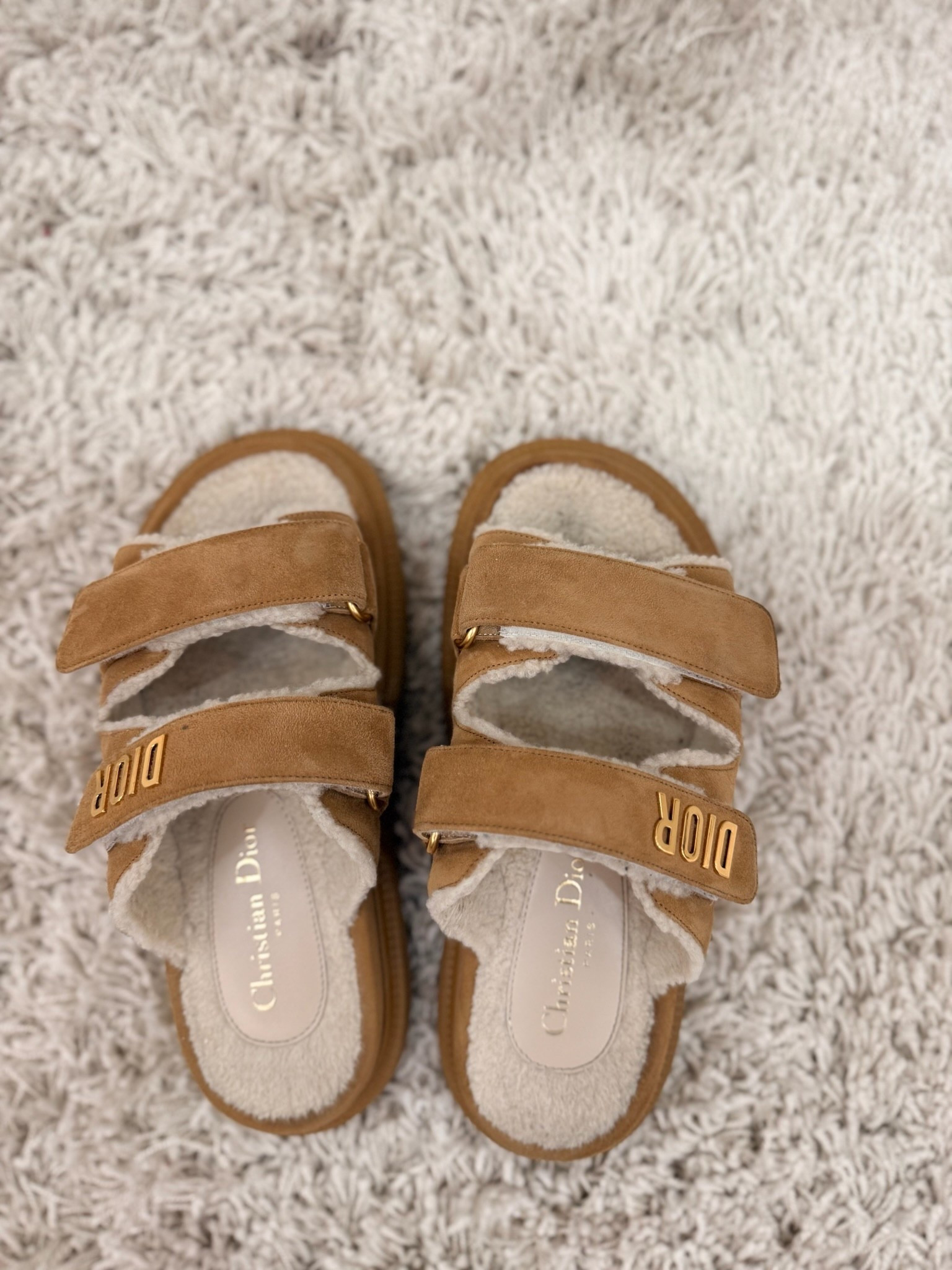 Another favorite this season! 💖✨
So soft and comfy, keeps my feet warm. 

#slides #slipon #sandals

#LTKootd #LTKOver40