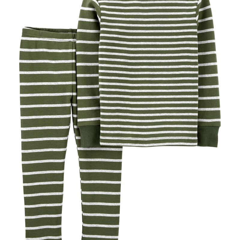 Toddler 2-Piece Striped Snug Fit Cotton PJs | Carter's