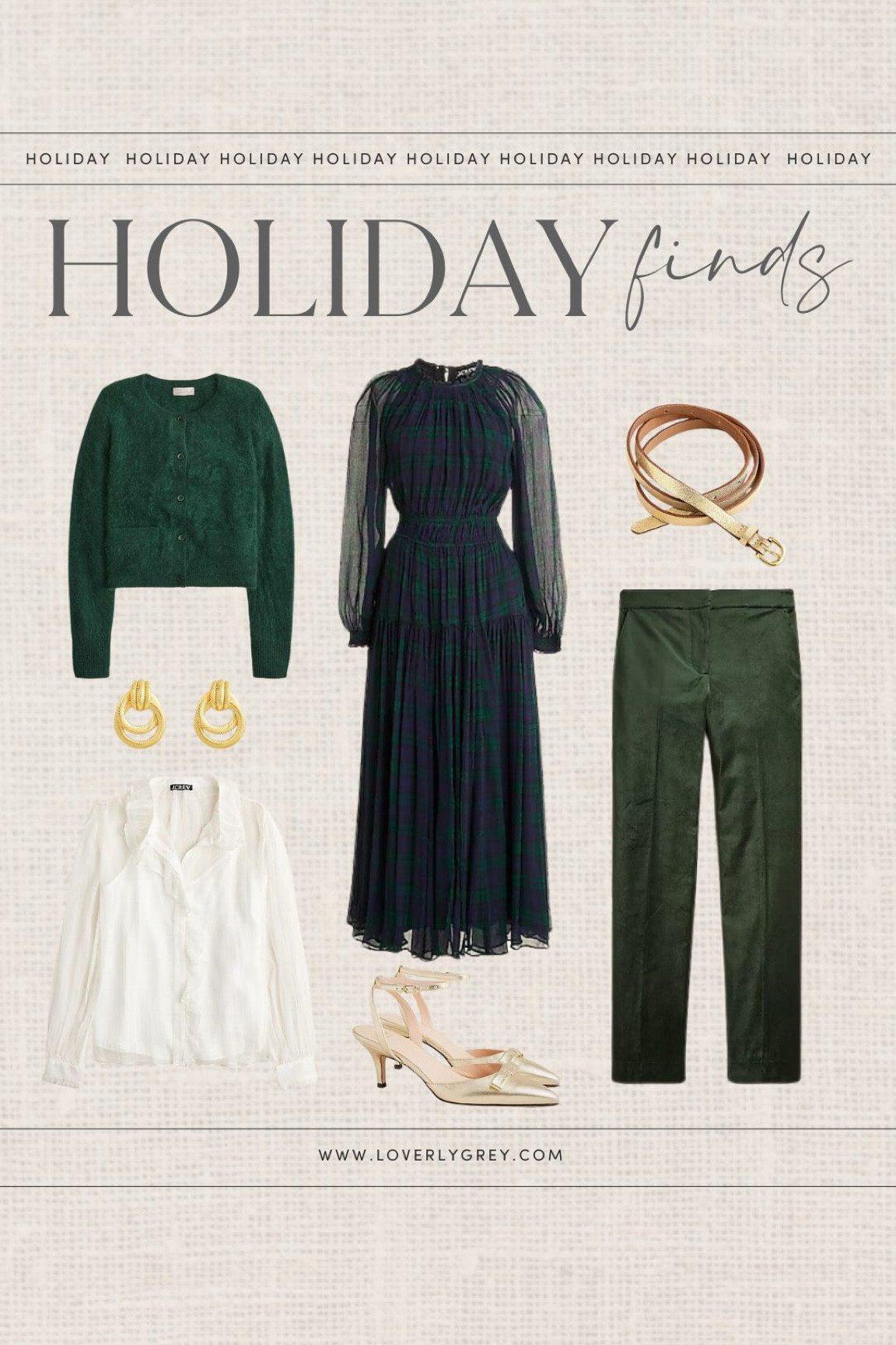 Holiday finds. This plaid dress and velvet pants are perfect for the holidays. Loverly Grey, holiday style 

#LTKStyleTip #LTKHoliday #LTKSeasonal