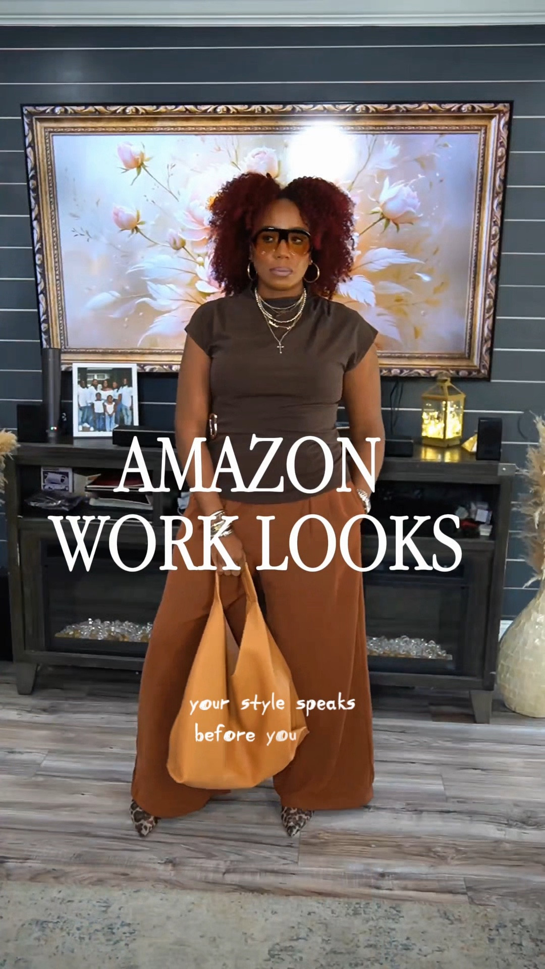 Amazon workwear looks that prove you don’t have to sacrifice comfort to look polished.

These wide-leg trousers are one of my favorite closet staples because they instantly elevate a look while still feeling relaxed and easy to move in. I styled them three different ways so you can see how versatile they are for work, meetings, or even a casual day out.

✨ Look 1: Neutral blazer moment — polished and professional
✨ Look 2: Bold pop of color — confident boss energy
✨ Look 3: Sleek & minimal — effortless chic

Comfy. Chic. Confident. That’s always the goal.

SIZING REFERENCE/stats- 5’5”, 165 lbs, size 10

#amazonfashion #amazonstyle #amazonfinds #workwearstyle #workoutfits #businesscasualstyle #over40style #comfychic #amazonoutfits #amazonfashionfinds #amazonlook

#LTKootd #LTKMidsize #LTKOver40