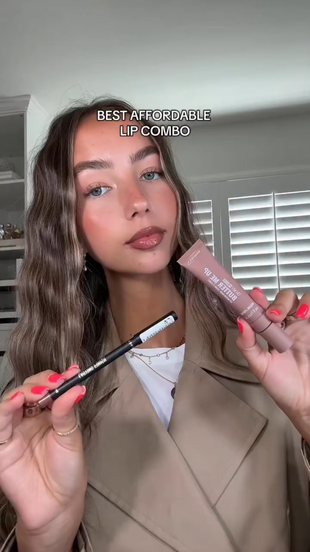 trying the viral $15 lip combo from @rimmellondonus 👄💄