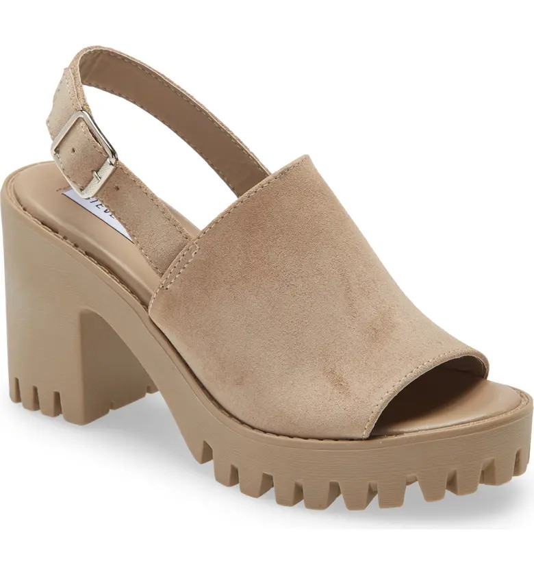 Steve Madden Sunnyside Block Heel Slingback Sandal | Nordstrom | Nordstrom