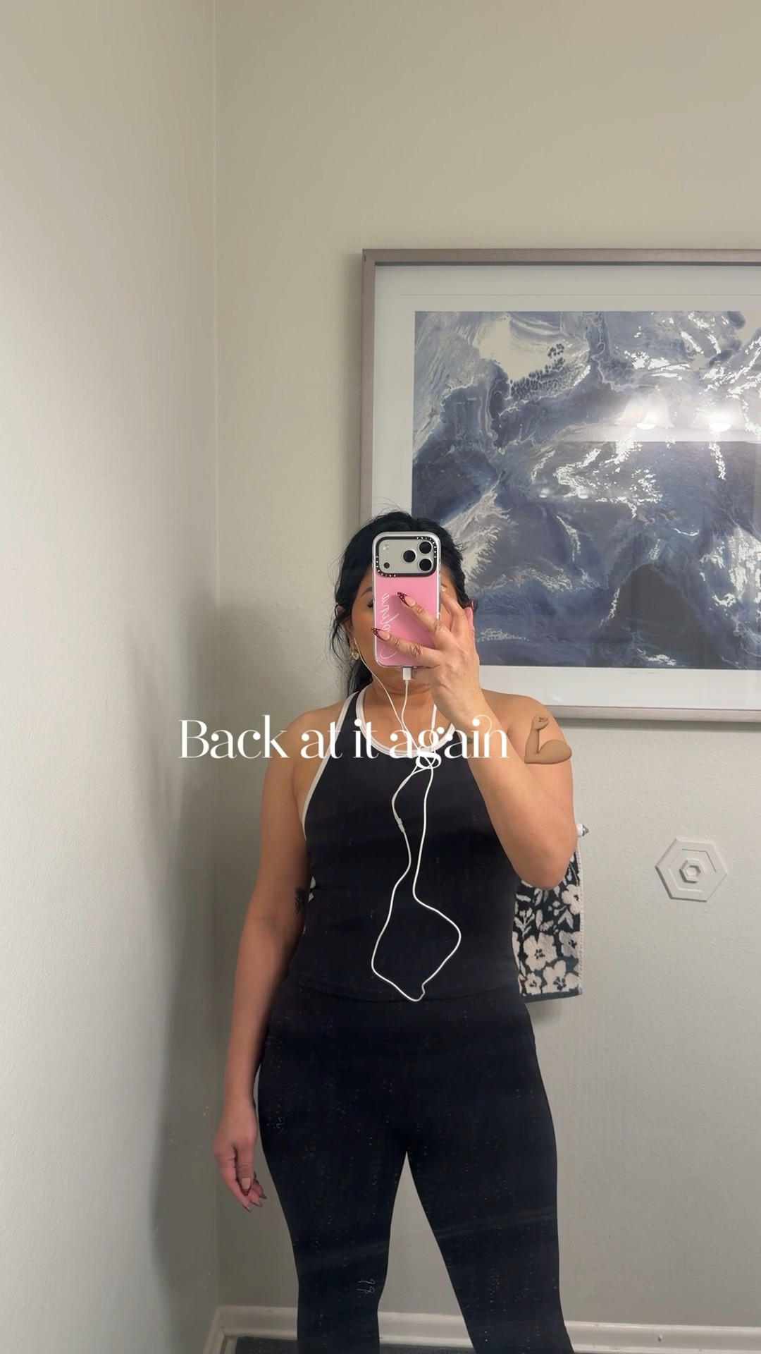 Been out sick with allergies but still pushing through in getting a workout 🏋️ in. 

#LTKmorningroutine #LTKdayinmylife #LTKfitnessgoals