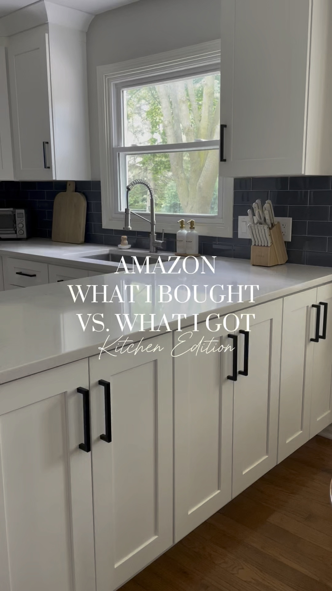 ✨AMAZON WHAT I BOUGHT VS. WHAT I GOT - KITCHEN EDITION✨

These are some of my tried and true favorites from Amazon! Aesthetic and function is what I’m all about 👌🏻
.
.
.
.
.
.
#amazon #amazonfinds #amazonkitchen #amazonhome #transitionalstyle #whitekitchen 

#LTKWatchNow #LTKHome #LTKFindsUnder100