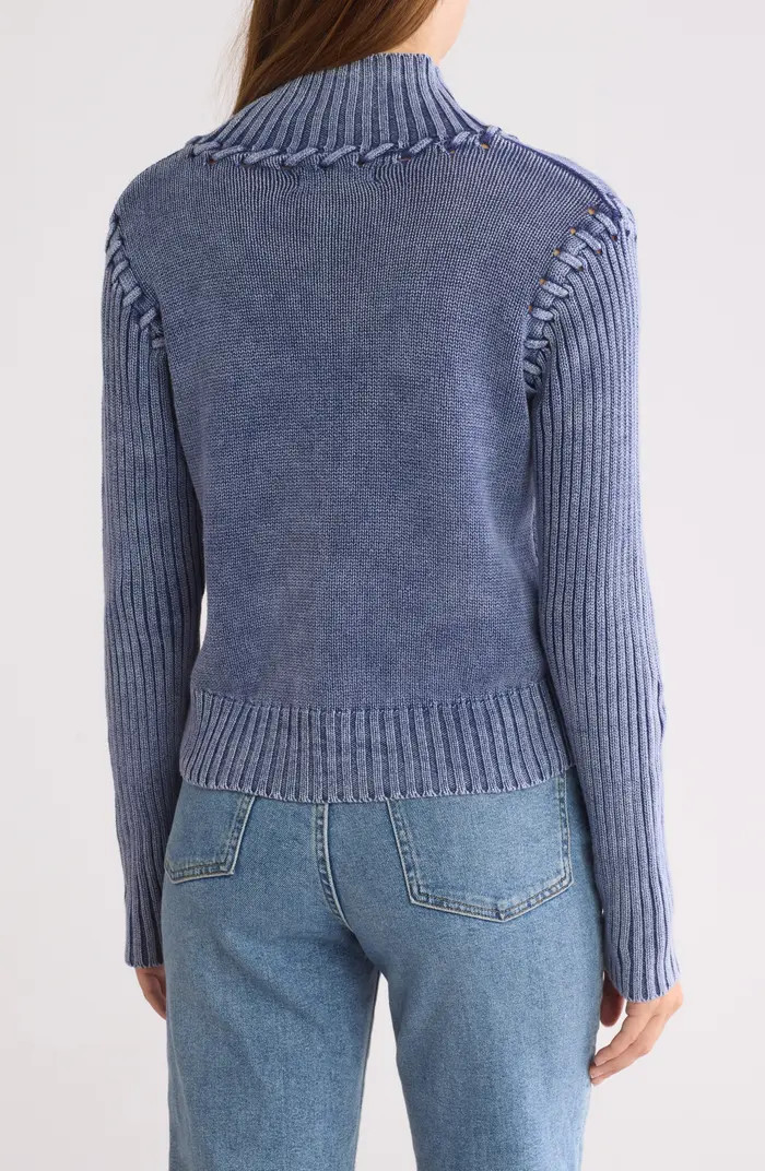 Stitched Turtleneck Sweater | Nordstrom Rack
