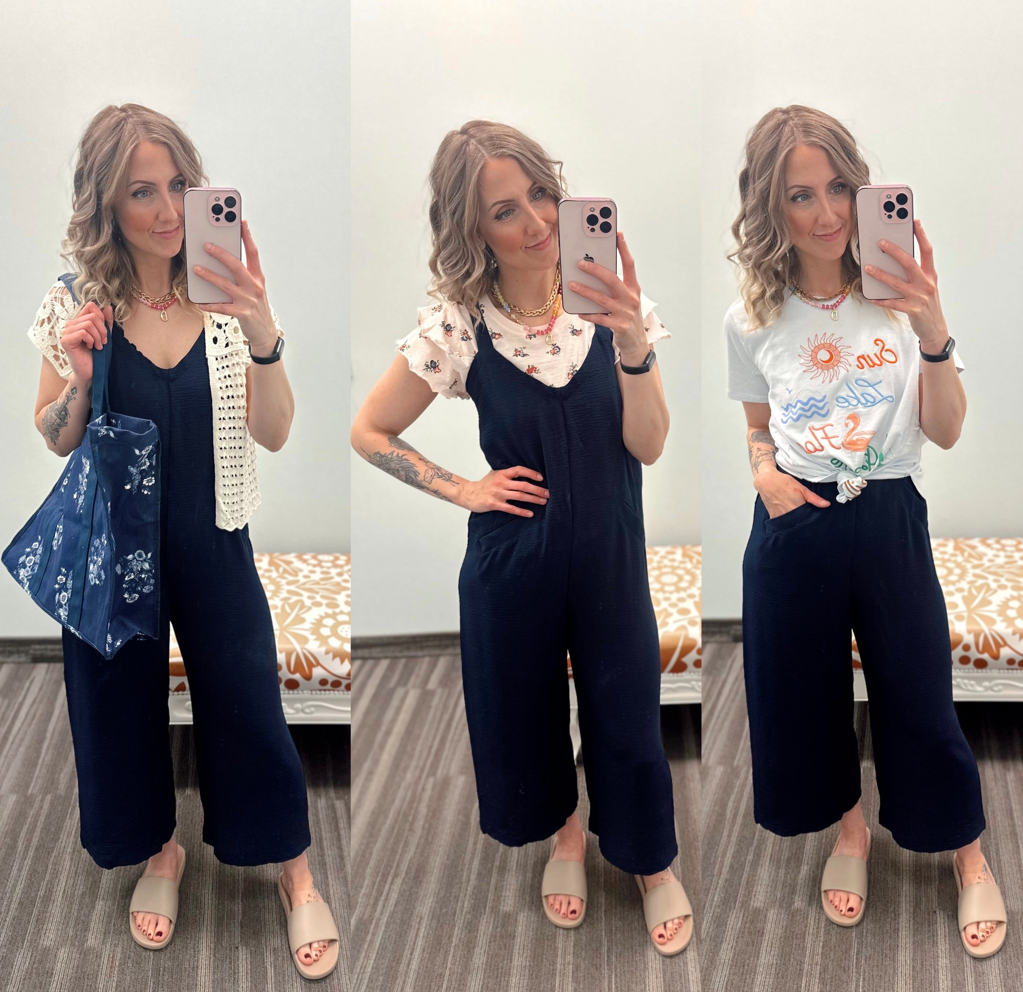 Wearing small in jumpsuit and tops. 

#LTKootd #LTKSaleAlert #LTKmomlife