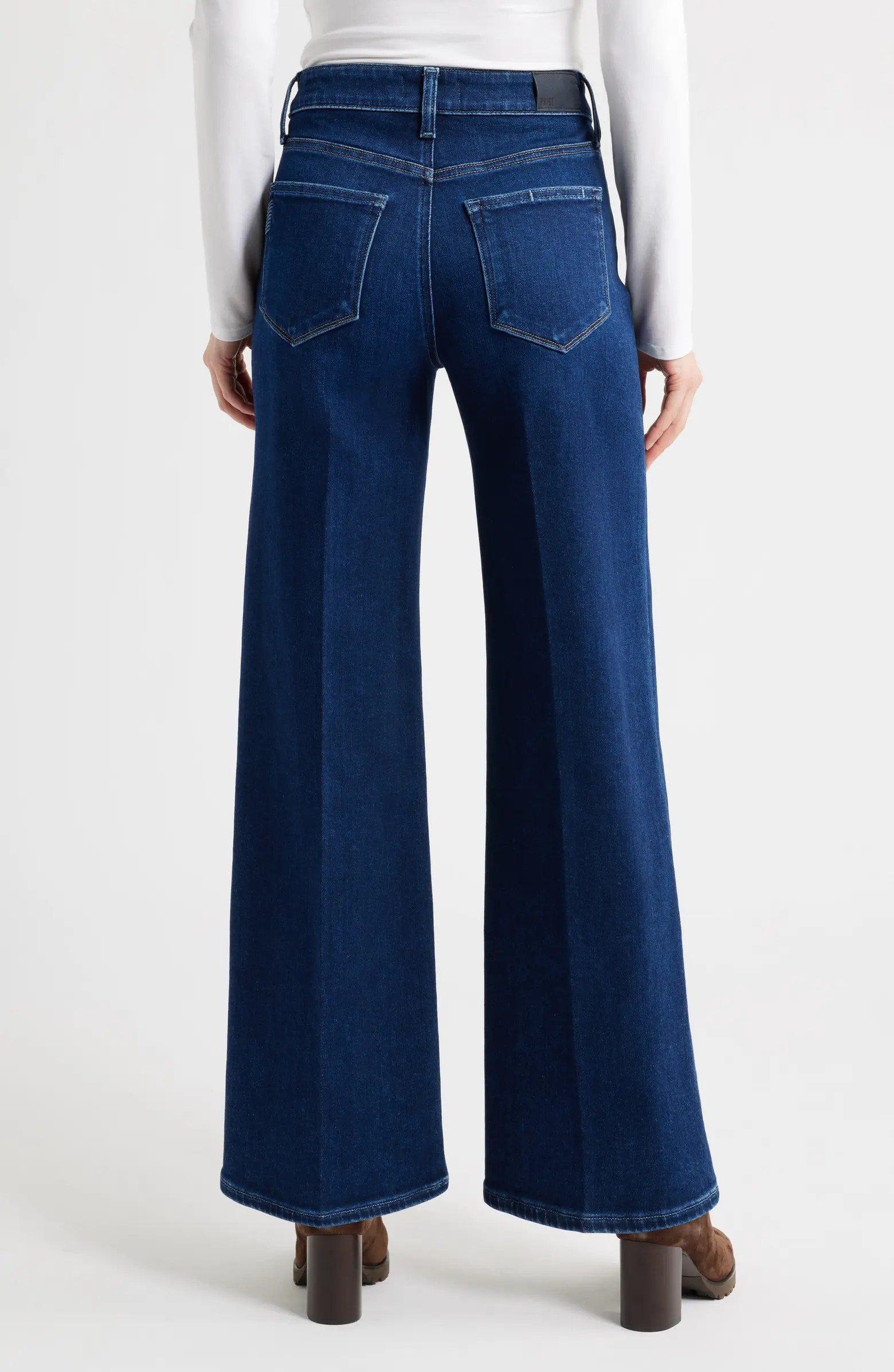 PAIGE Anessa High Waist Wide Leg Jeans | Nordstrom | Nordstrom