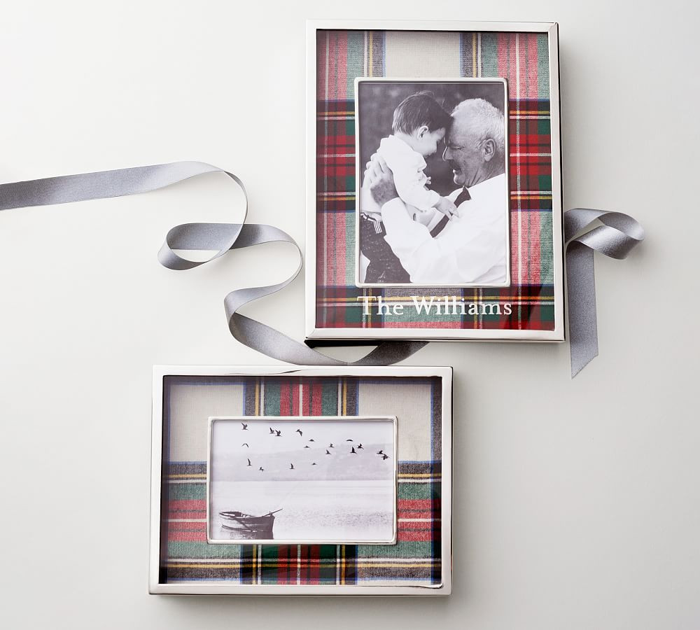 Stewart Plaid Frames | Pottery Barn CA
