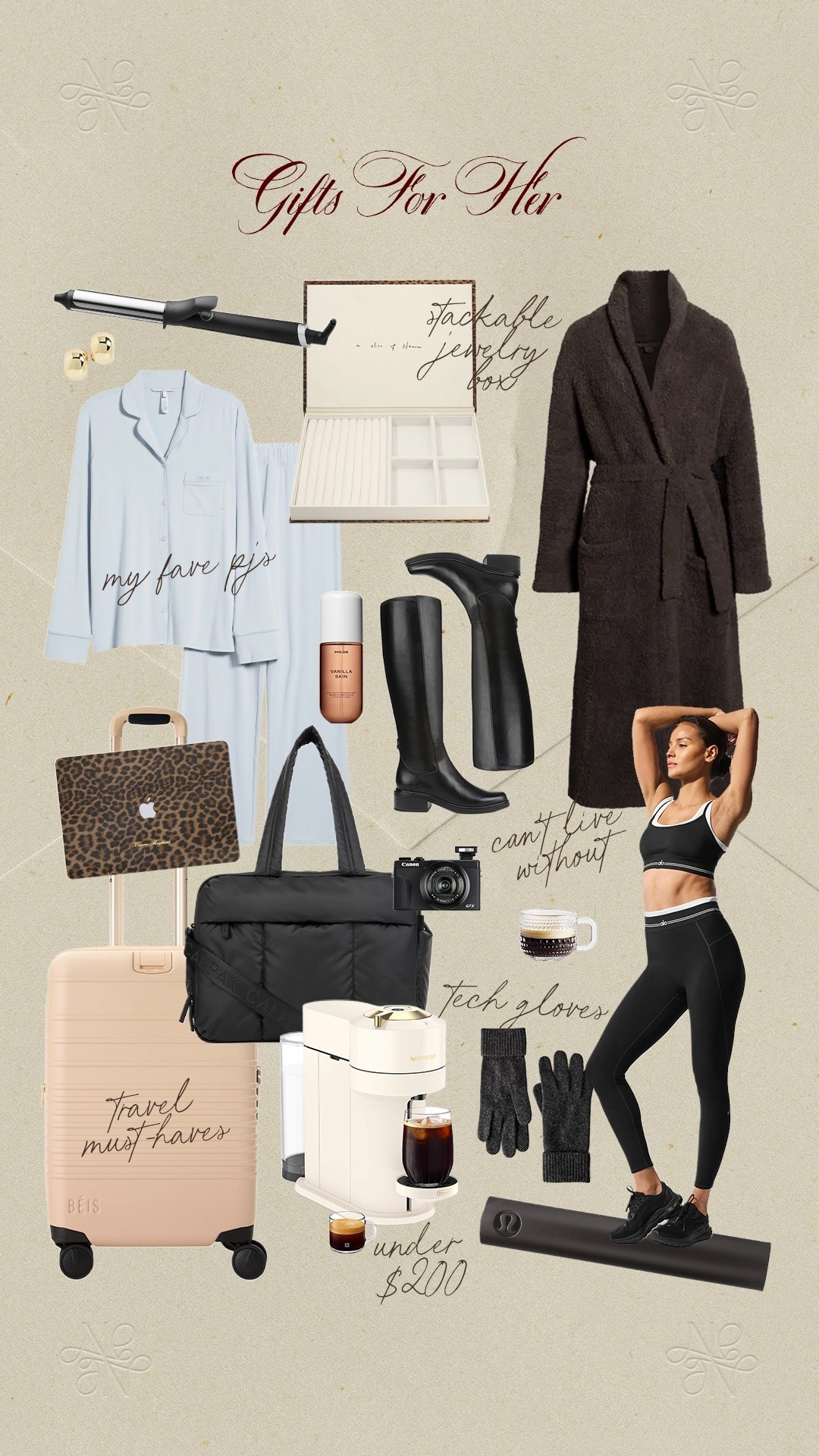 Gift guide for her! 🎁 Gift ideas for her Gift guide for her Fashion gifts Gift ideas for mom Gift guide for mom Loungewear Travel gifts


#LTKSeasonal #LTKGiftGuide #LTKHoliday