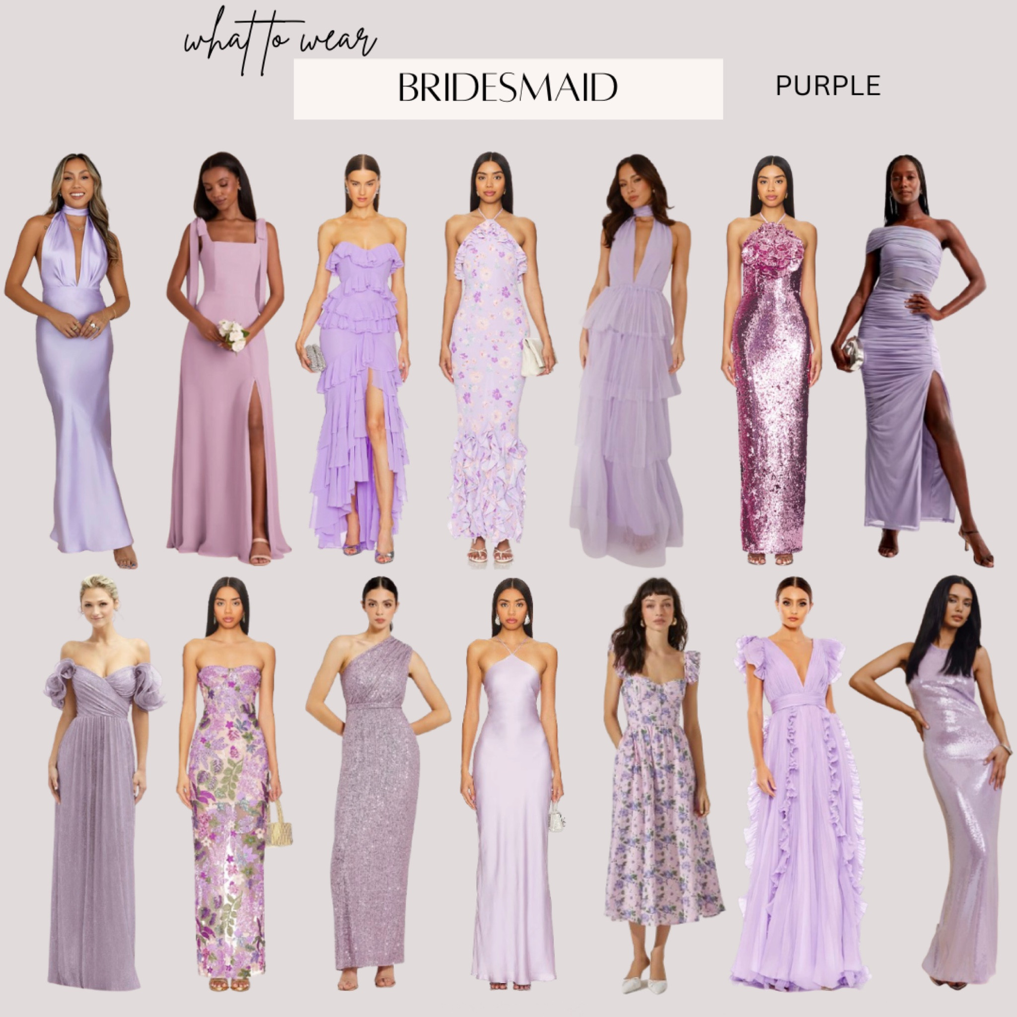 Purple Bridesmaid Dress/ Wedding Guest Dress

2025 wedding season, lavender dress, purple gown, bridesmaid gown, bridal party, floral dress, satin dress, revolve dress, Abercrombie dress, spring wedding, spring formal event 

#LTKParties #LTKWedding #LTKTravel