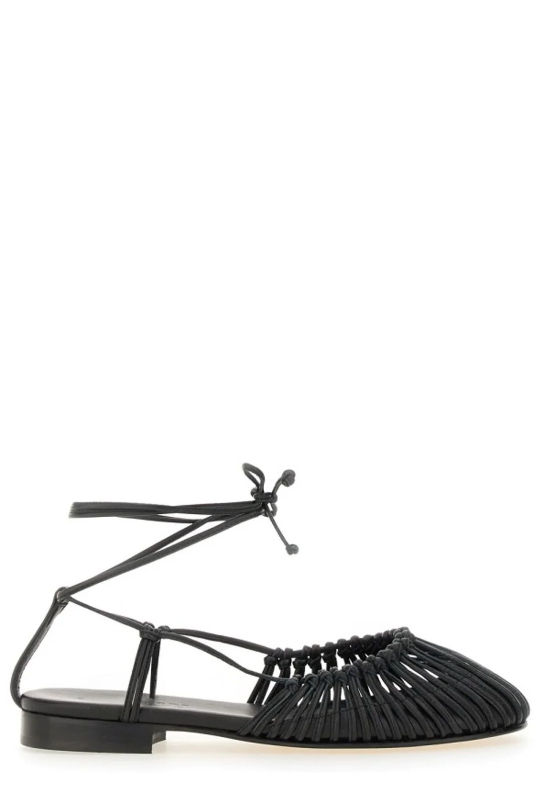 Hereu Braided Ankle Strap Sandals | Cettire Global