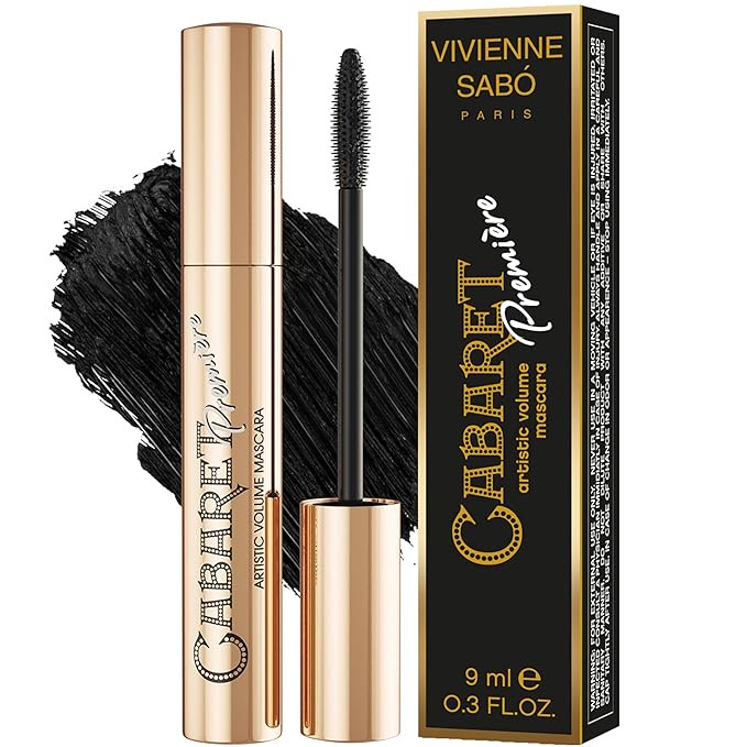 Vivienne Sabó Cabaret Premiere Black Mascara, Volume and Length, Defining, Curling, No Flaking, ... | Amazon (US)