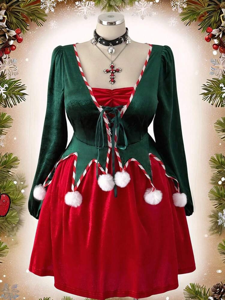 Santa Dress is Sold Out 🥹here Is The Elf Version  | SHEIN