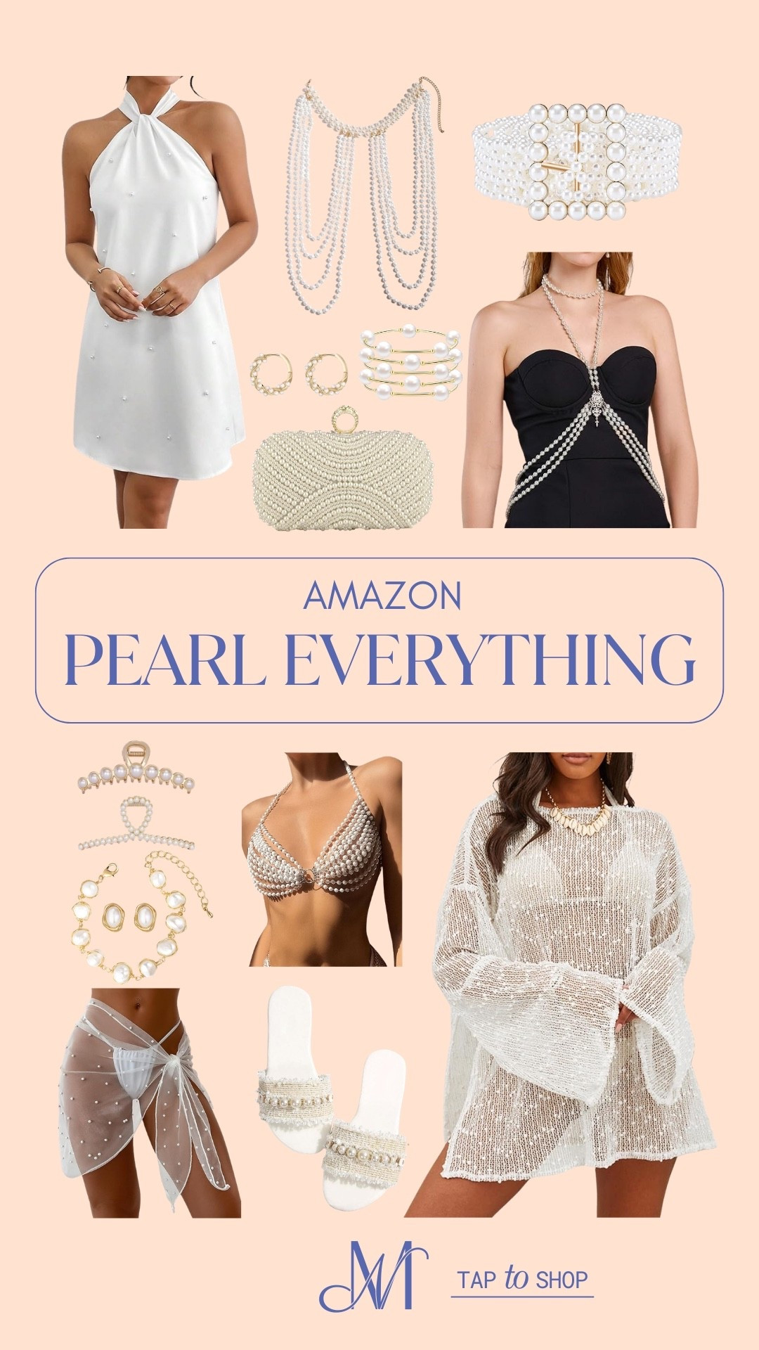 Pearls are having a moment and I’m not mad about it 🤍✨

From statement jewelry to beach coverups and accessories — this edit is giving classy but fun. Perfect for vacations, bridal events, or just elevating a simple outfit.

Saving this whole roundup because the details are SO good.

amazon fashion finds, pearl trend, vacation outfits, bridal shower looks

#LTKootd