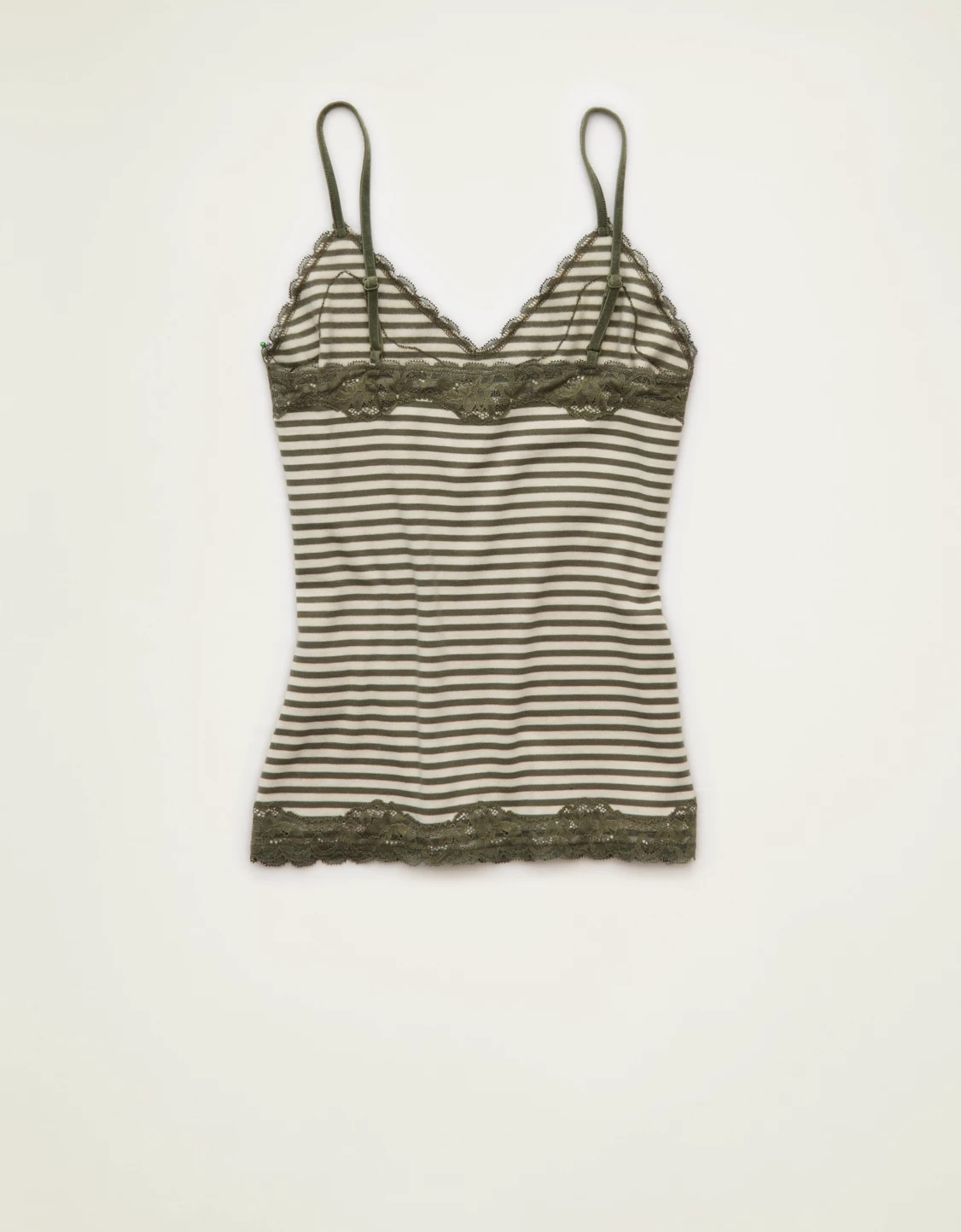 AE Lace Trim Cozy Cami | American Eagle Outfitters (US & CA)