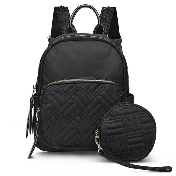 Vbiger Backpack Purse for Women - Fashion Lightweight Nylon Travel Backpack Purse Shoulder Bags w... | Walmart (US)