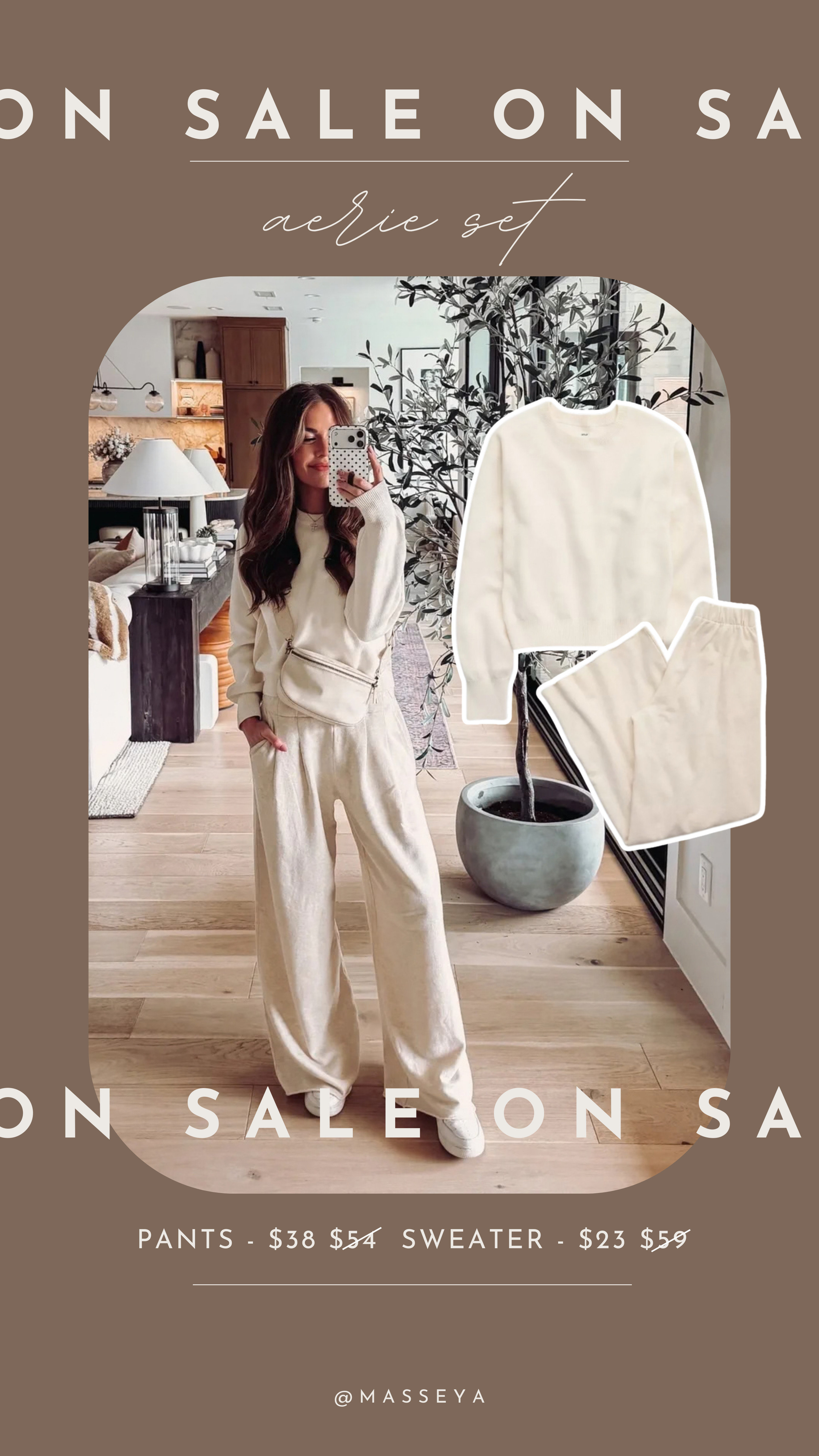 aerie set on major sale - up to 60% off!

aerie, matching set, loungewear set 

 #LTKSeasonal #LTKSaleAlert