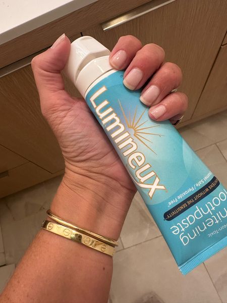 Highly recommend this toothpaste for a fluoride-free whitening experience that’s good for sensitive teeth 🦷 💎 Nails are prima ballerina 🩰  💅🏻 

#LTKstyletip #LTKbeauty #LTKGiftGuide