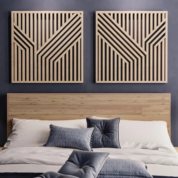Modern Abstract Wall Decor (Set of 2) | Wayfair North America