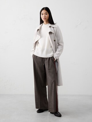 Straight Mid-Rise Pull-On Pant | Banana Republic Factory