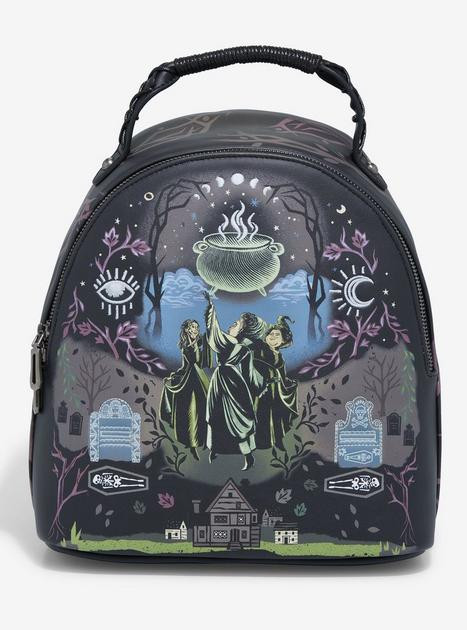 Our Universe Disney Hocus Pocus Sanderson Sisters Icons Glow-in-the-Dark Mini Backpack - BoxLunch... | BoxLunch