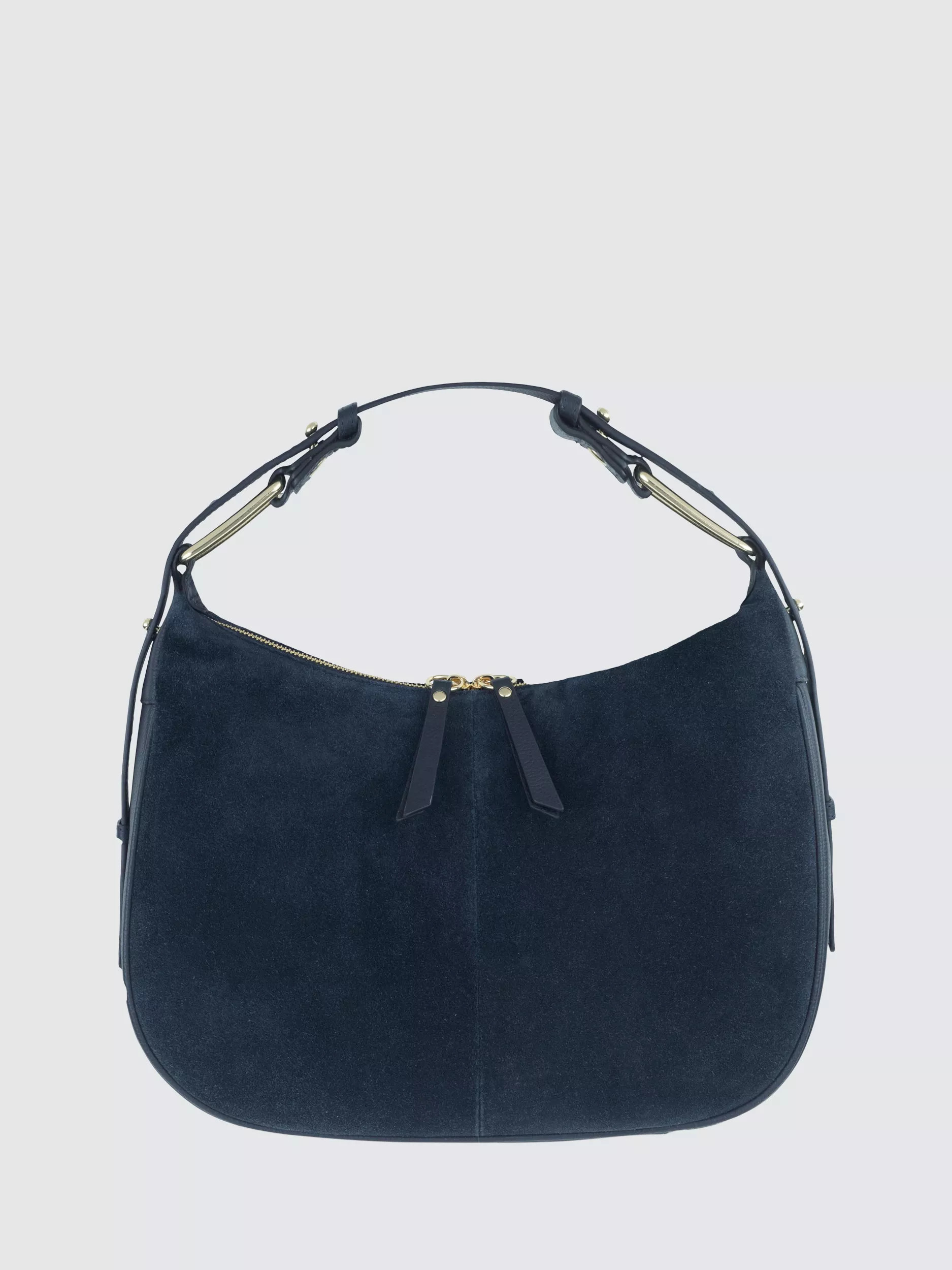 Apatchy London Charlie Suede Shoulder Bag | John Lewis (UK)
