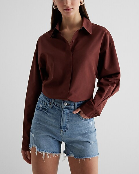 Boyfriend Portofino Shirt | Express