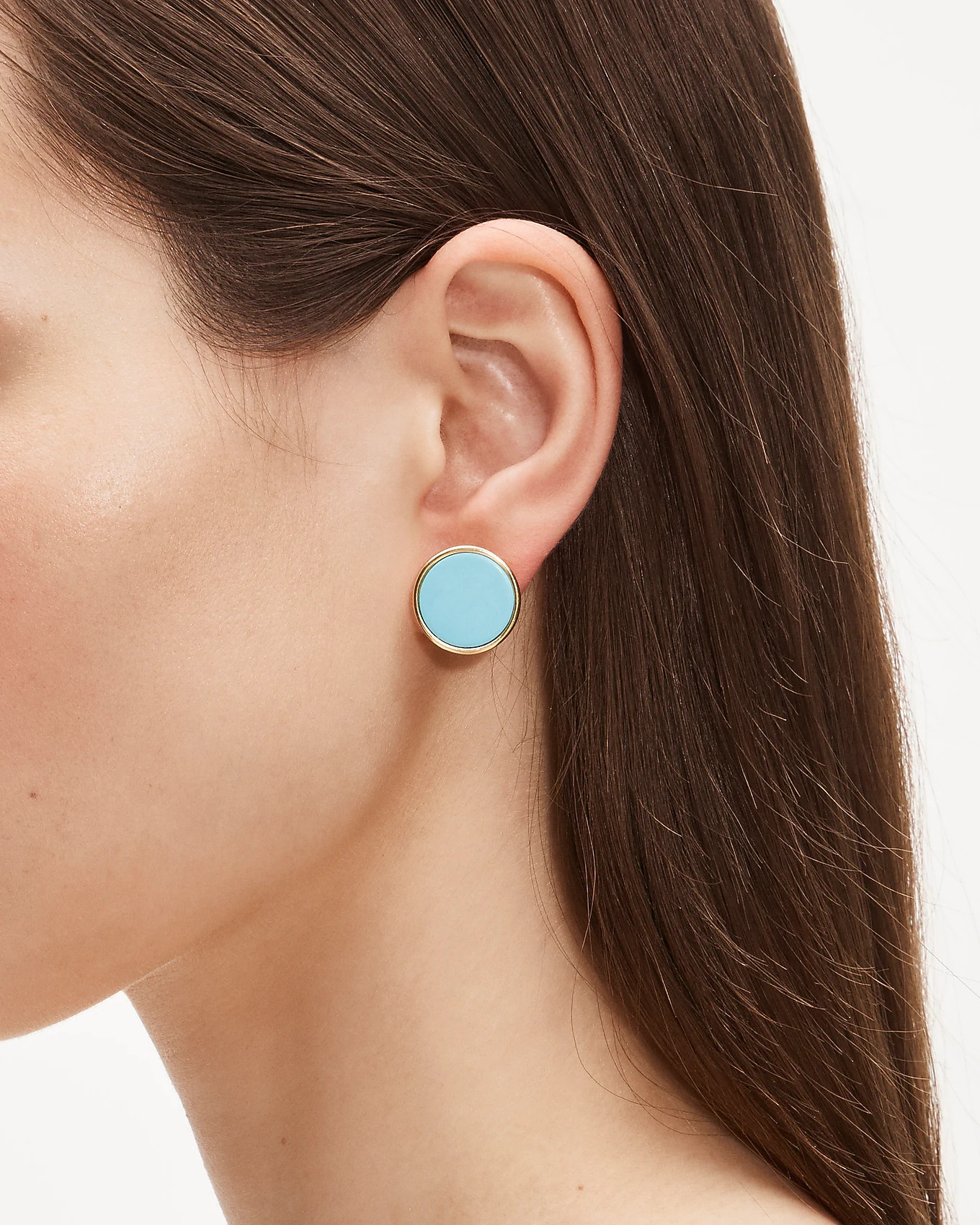 Turquoise stone earrings | J. Crew US