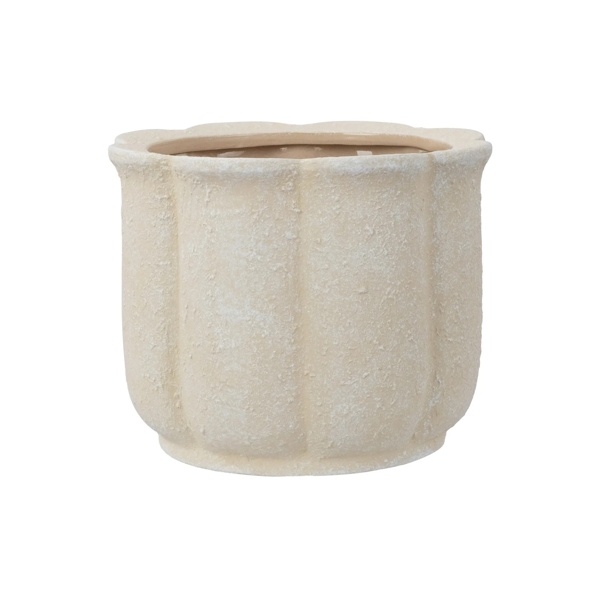 My Texas House Ceramic Flower Planter Peach 8 inch | Walmart (US)