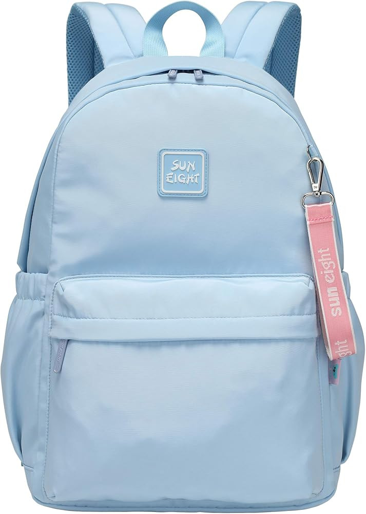 Kids Backpack Girls and Boys Classic School Backpack Light Weight Two Size Multi-pocket | Amazon (US)