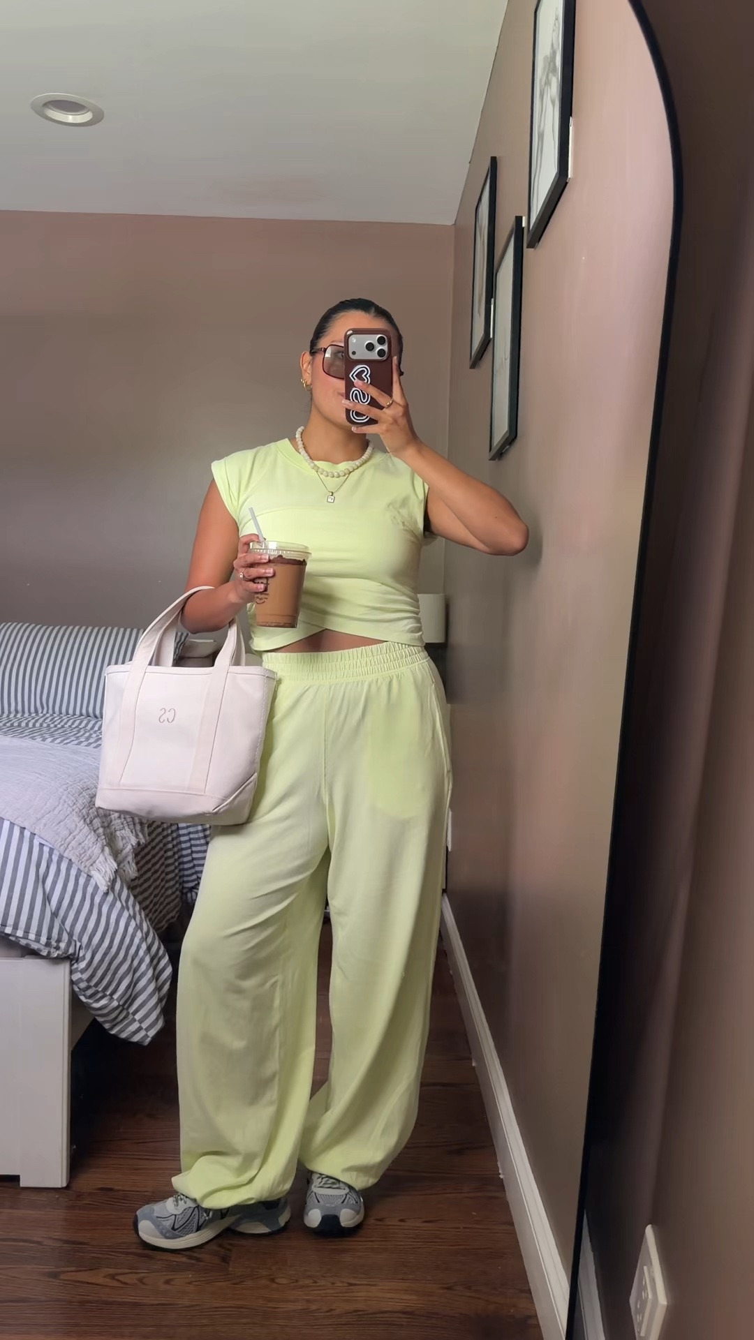 Comfy colorful matching set 💚

#LTKootd