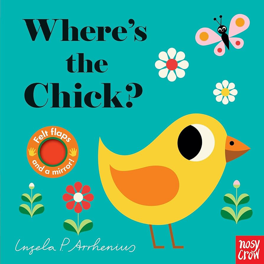 Where's the Chick?: (An Interactive, Sensory Lift-the-Flap Book with Felt Flaps and a Mirror for ... | Amazon (US)