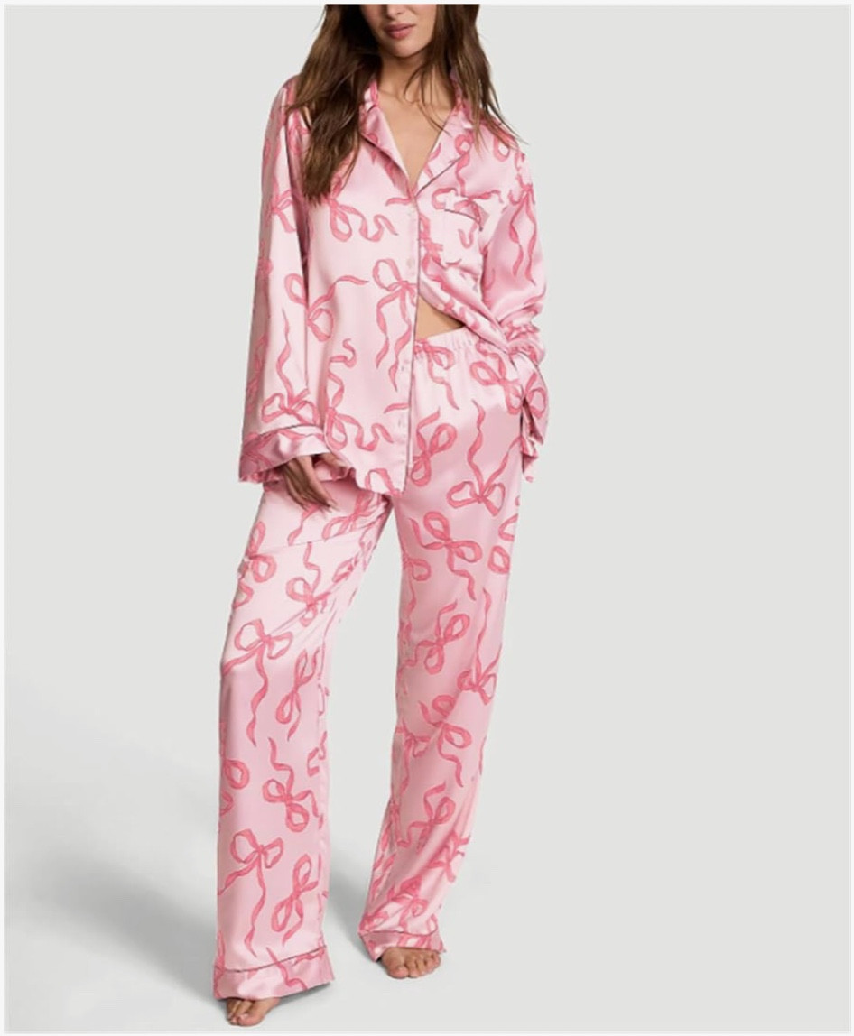 Women’s Valentine Pajamas 
And they’re under $20!
🤍
Pink pajamas, Silky pajamas, Valentine’s Day gift

#LTKSaleAlert #LTKFindsUnder50 #LTKGiftGuide