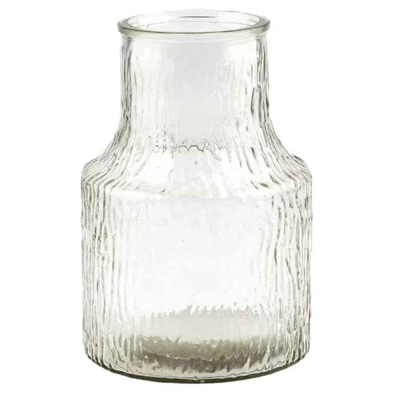 Bestonzon Glass Flower Vase Table Centerpiece Glass Vase Decorative Hydroponic Glass Floral Vase | Walmart (US)