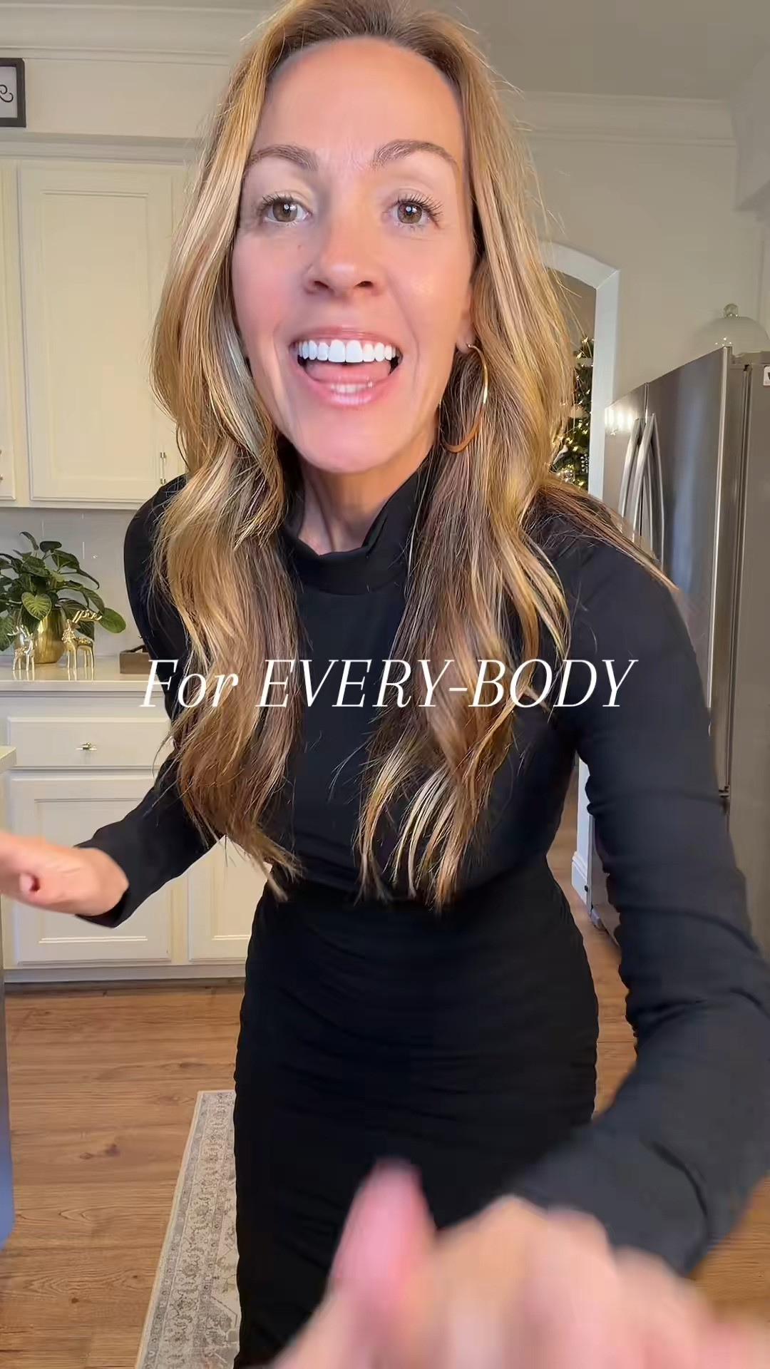 The chic OYS bodycon midi long sleeve dress perfect for any holiday celebration. Dress to impress this season!  

 #LTKHoliday #LTKgrwm #LTKootd