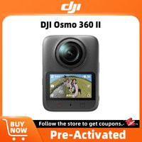 DJI Osmo 360 II 8K 360° Camera 8K/60fps HDR Panoramic Video 105GB Built-in Storage User-Replaceable Lens Replacement | AliExpress (US)