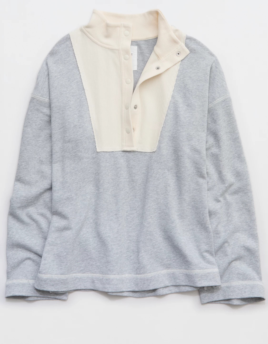 Aerie Quarter Snap Sweatshirt | Aerie