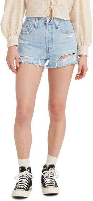 Levi's Women's 501 Original Shorts, Sansome Straggler, 28 (US 6) at Amazon Women’s Clothing sto... | Amazon (US)